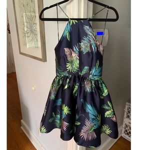 Floral cocktail style dress